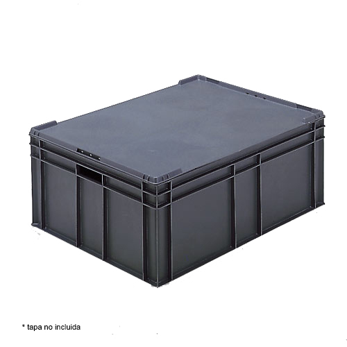 CUBETA CERRADA DE 125L 800x600x319mm 