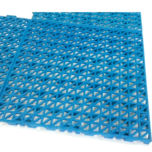 LOSETA GOMA PVC AZUL 330x330x20