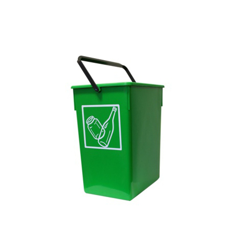 CUBO RECICLAR 15L  VERDE 