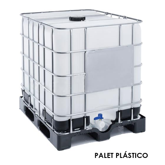 1.000 L - DEPOSITO REJADO IBC CON PALET HOMOLOGADO   