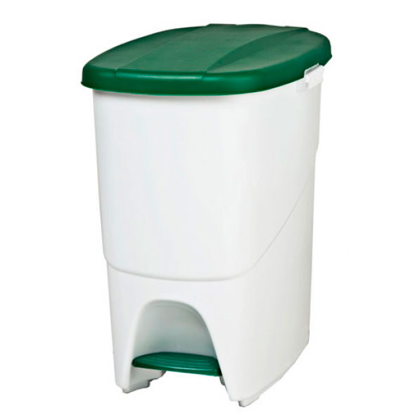 CUBO DOBLE CON PEDAL ECOLOGICO 25L