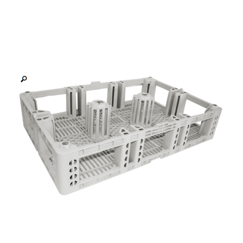 CUBETA QUESERA 6 UD CON SEPARADOR 740x500x150mm