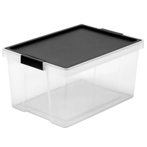  CAJA 35L MULTIUSOS TAPA NEGRA