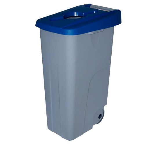 RECICLONTENEDOR 110L RUEDAS / ENCAJABLE