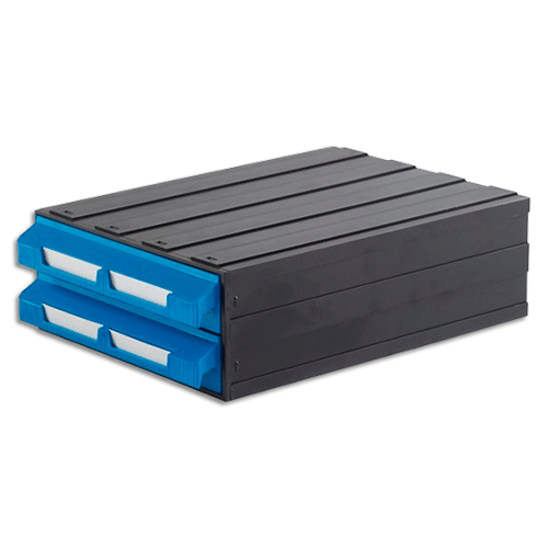 COMBIBOX K-8/2 AZUL 345x240x100mm