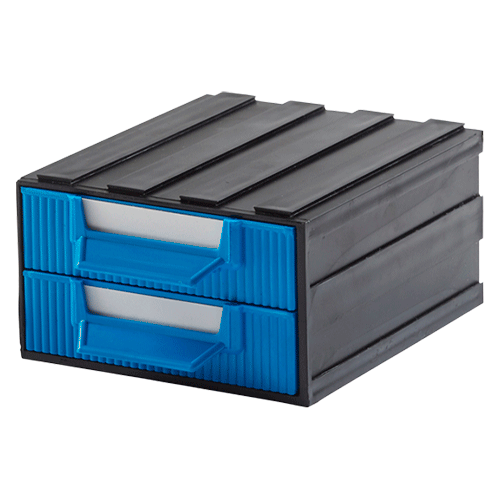 COMBIBOX K-2 AZUL 135x108x61mm