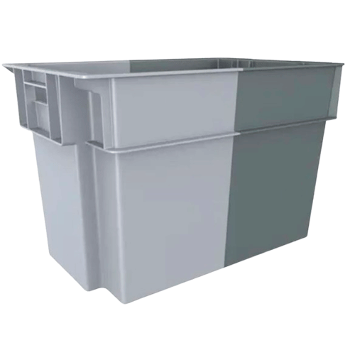CUBETA 70L CERRADA BICOLOR 600x400x400mm
