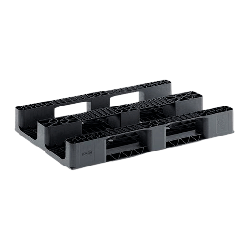 PALET PLÁSTICO ENDURE REJADO 3 PATINES 1200x800x150 