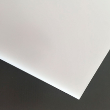 Metacrilato extrusión blanco