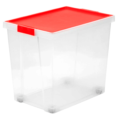 CAJAS MULTIUSO TAPA ROJA