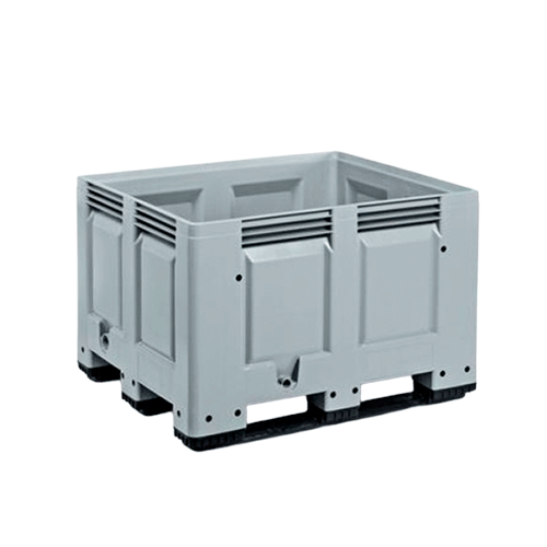 SUPER BOX, BIG BOX CERRADO 3 PATINES 1200x1000x790 GRIS