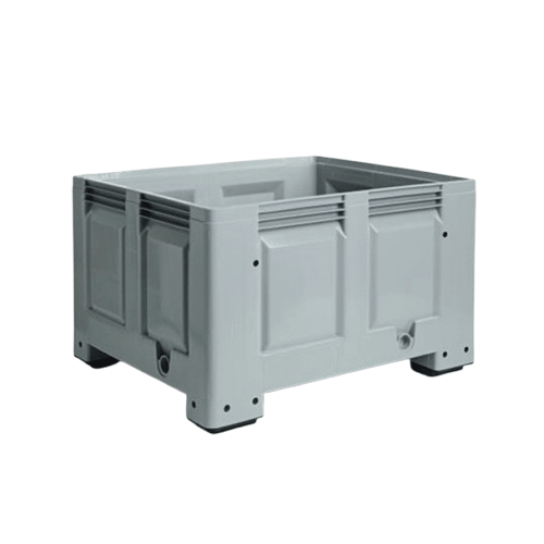 SUPER BOX, PALOT CERRADO 4 PIES 1200x1000x780 GRIS