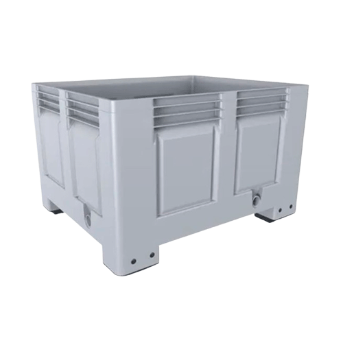 SUPER BOX, PALOT CERRADO 4 PIES 1200x800x760 GRIS
