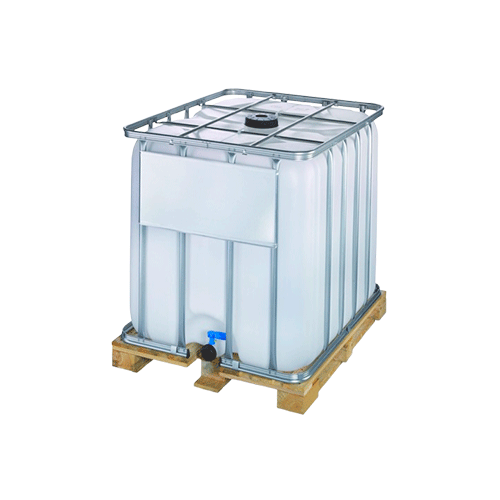 DEPOSITO REJADO IBC 600L PALET MADERA