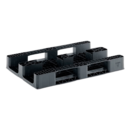 PALET PLÁSTICO ENDURE LISO 2 PATINES 1200x800x150