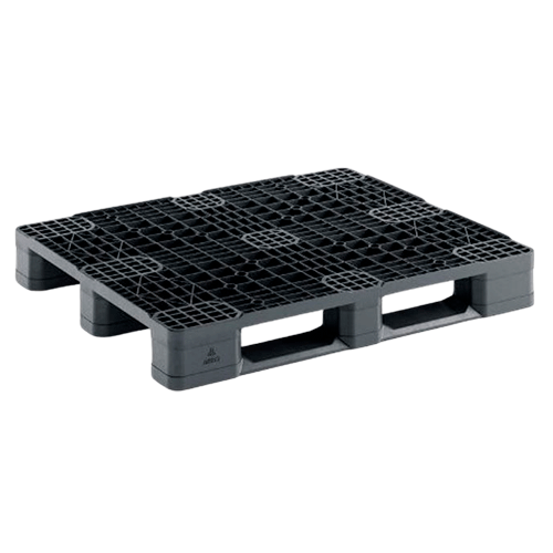 PALET PLÁSTICO ENDURE  REJADO 3 PATINES 1200x1000x155