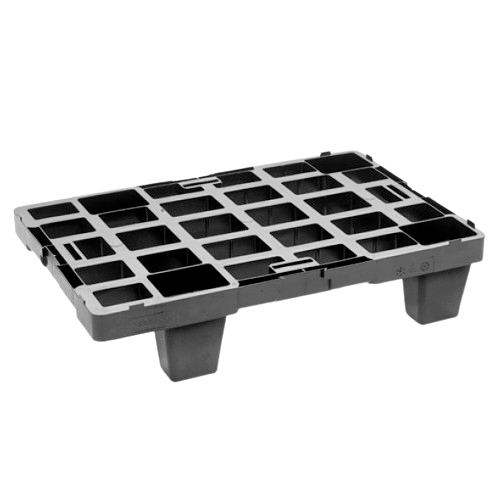 PALET PLÁSTICO ECOEXPORT 4 PIES ENCAJABLE 600x400x116
