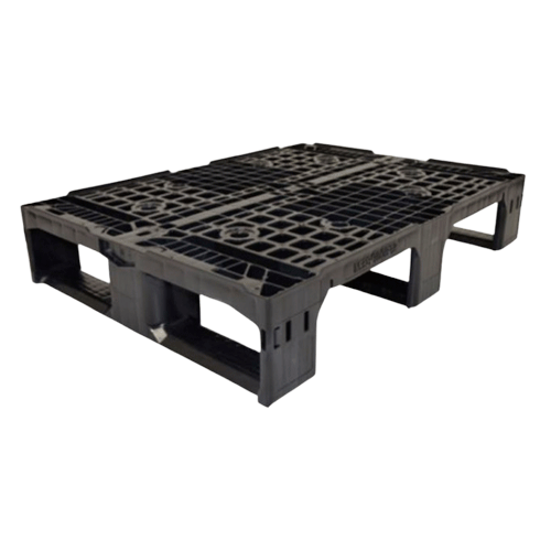 PALET PLÁSTICO EXTREME REJADO 3 PATINES  800x600x150