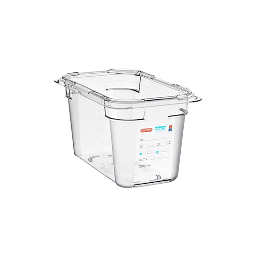 CUBETA 3,3L HERMÉTICA GASTRONORM 1/4 