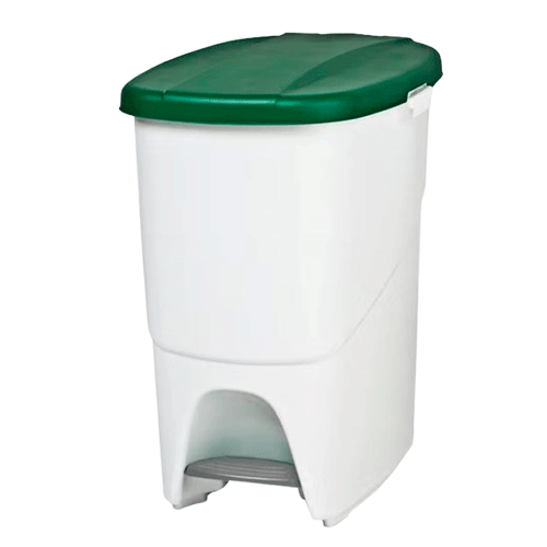 CUBO DOBLE CON PEDAL ECOLOGICO 25L 