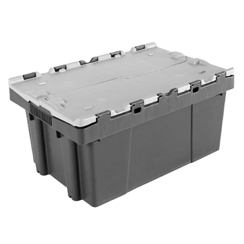 CUBETA 48L 600x400x290 CIERRE INGLES A/E 180º GRIS