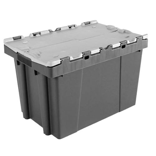 CUBETA 63L 600x400x390 CIERRE INGLES A/E 180º GRIS