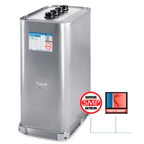 DEPÓSITO COMBUSTIBLE  ACERO/PLÁSTICO 1000L CON PALET