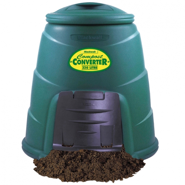 COMPOSTADOR DOMÉSTICO 330L VERDE 