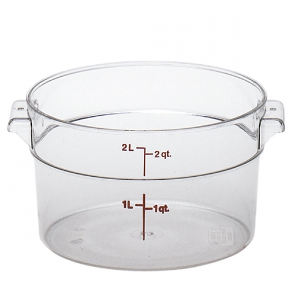 RECIPIENTE REDONDO PLÁSTICO 1,9L